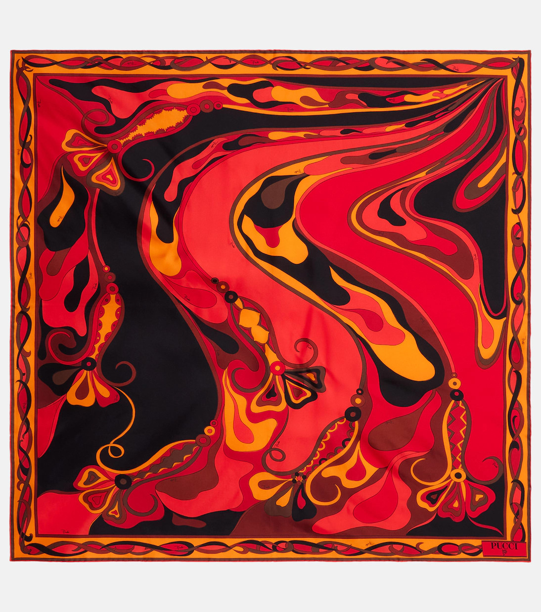 Manuba silk twill foulard scarf | Mytheresa (US/CA)