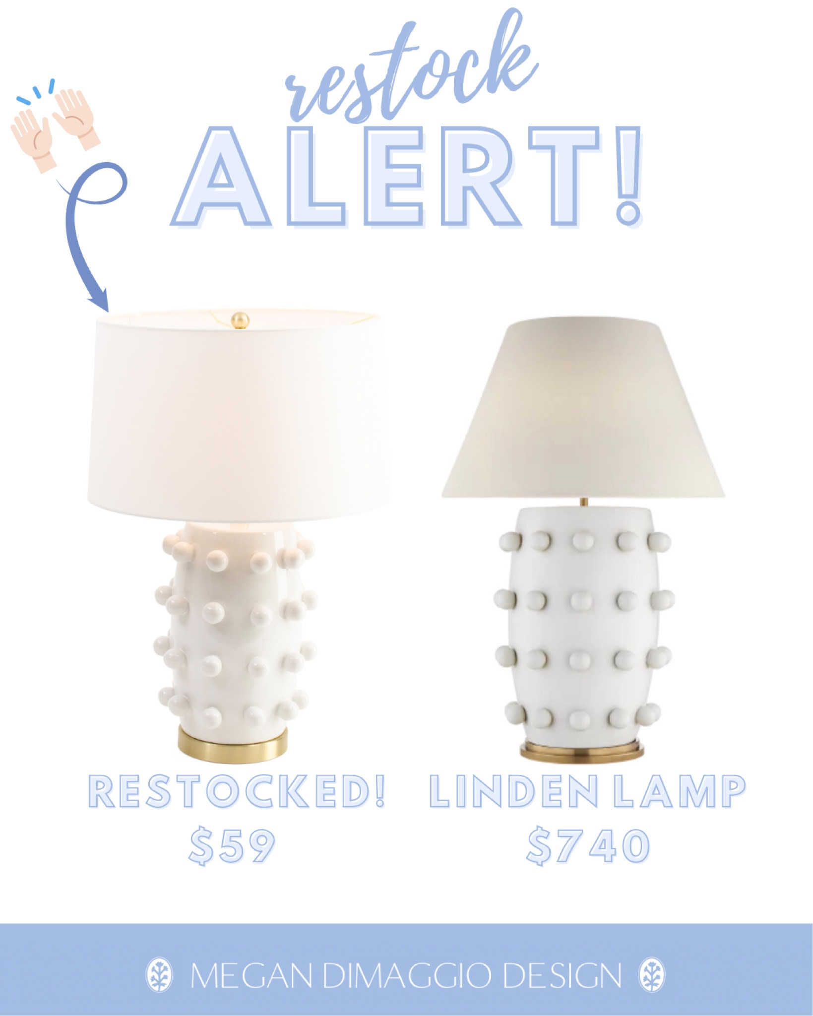 🚨RESTOCK ALERT!🚨 snag this best selling Linden table lamp DUPE for just $59.99!! Order 2 to to get free shipping with code:SHIP89 🙌🏻🤩 Always sells out super fast so don’t wait to check out your cart! 🛒 🏃🏼‍♀️💨

#LTKFindsUnder100 #LTKHome #LTKSaleAlert