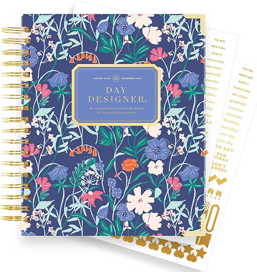 Day Designer Flagship Deluxe Planner, January - December 2023, Weekly Monthly Agenda, 9" x 9.75",... | Amazon (US)