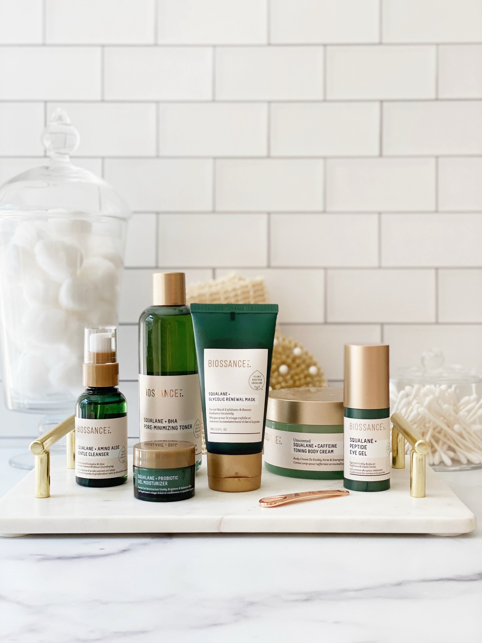 My first introduction to Biossance, a clean skincare brand renowned for its ethically sourced Squalane products, was through a fellow blogger who shared about the Squalane + Caffeine Toning Body Cream. It’s available in a fragrance-free option, and once I discovered that, I couldn’t order it fast enough. It’s the perfect after-shower jumpstart on your evening skincare routine, and it leaves your skin feeling dewy, completely hydrated, and toned, which is essential for those of us who are in their early 40s and beyond. 

#LTKOver40 #LTKStyleTip