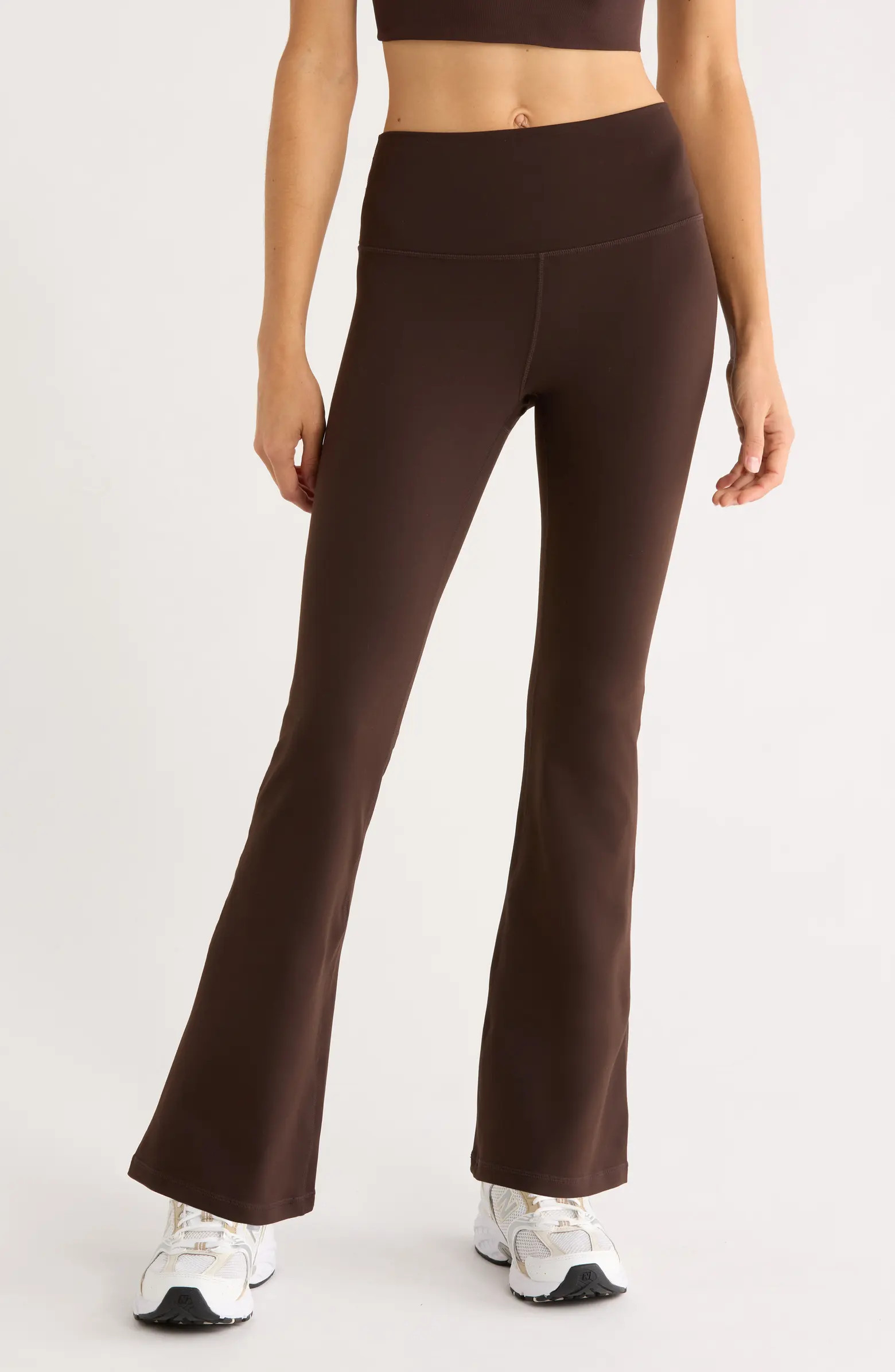 Zella Flex High Waist Flare Leg Pants | Nordstrom | Nordstrom