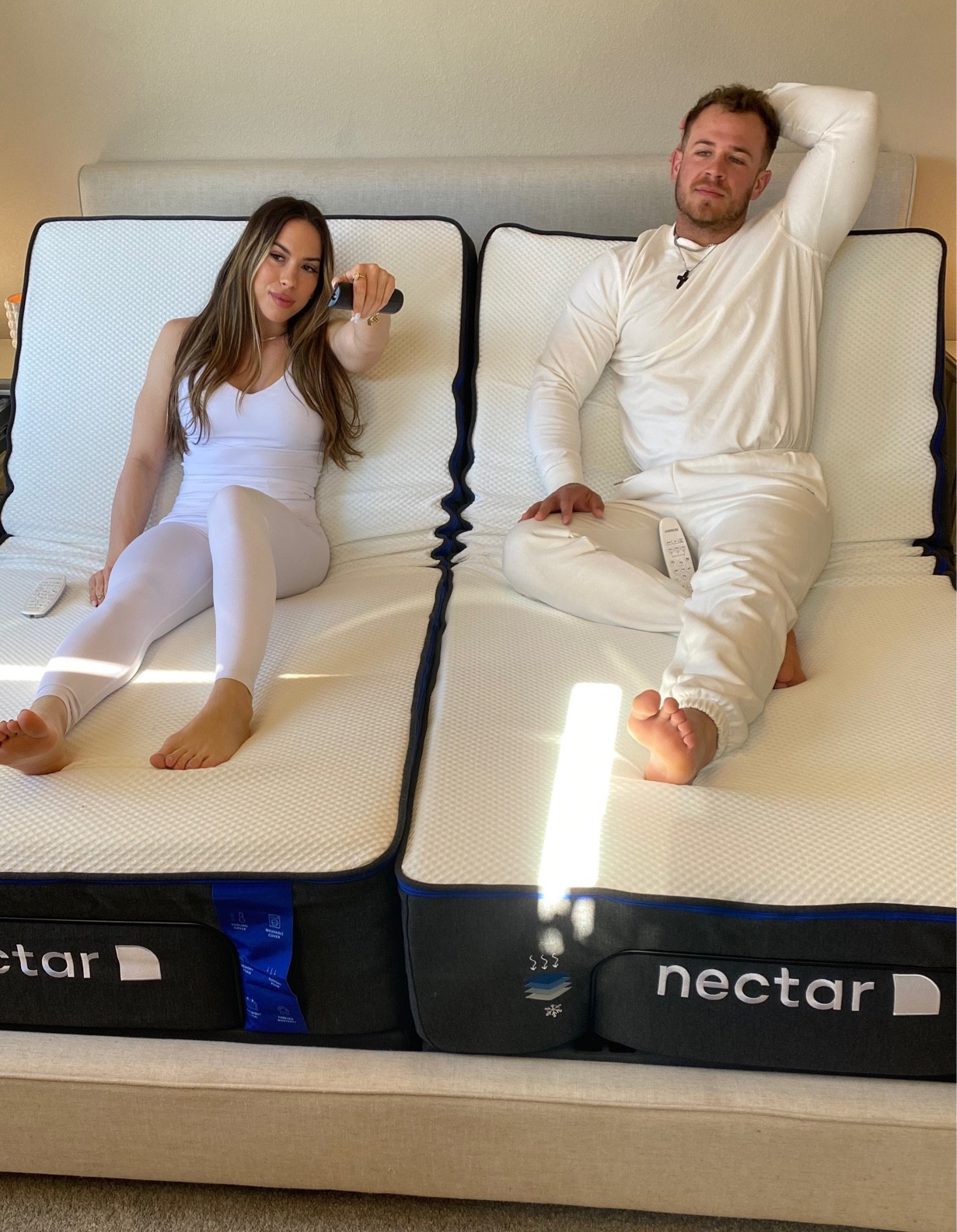 The best bed ever 

Adjustable king by nectarsleep

#mattress #bed #nectarsleep #adjustableking #splitking #memoryfoambed #dreambed #bedroom #home #bed 

#LTKhome