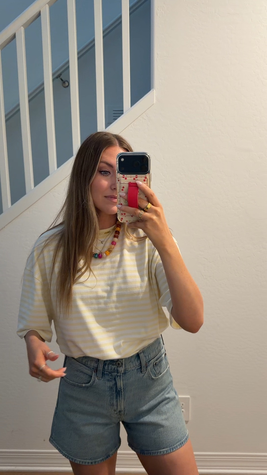 Love these shorts!! Wearing a size 27!
