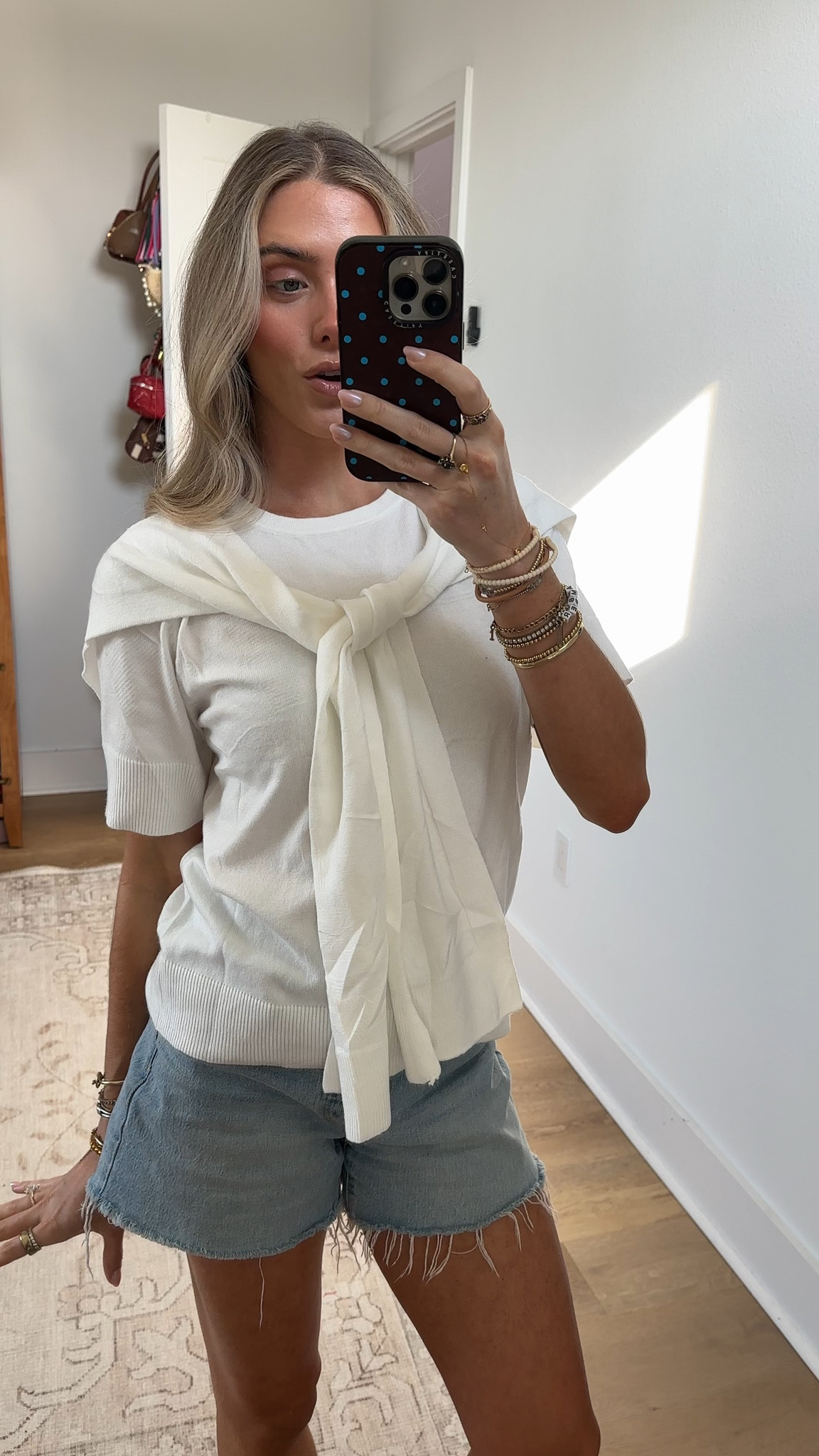 Amazon size small EsheSy Women's Shawl Knit Top Crewneck Short Sleeves Cropped Pullover Trendy Casual Easy to Match Daily Sweater Tee

#LTKSaleAlert #LTKootd #LTKSeasonal