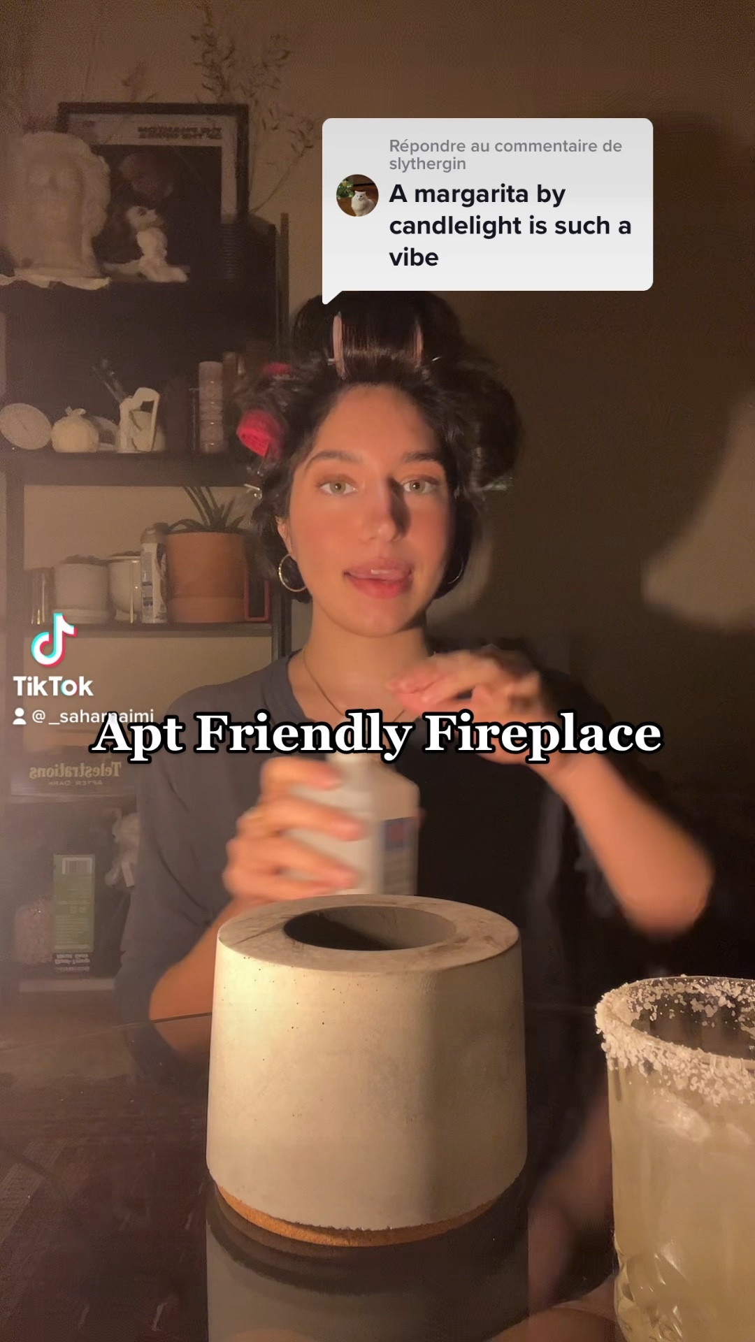 Apartment friendly table fire 