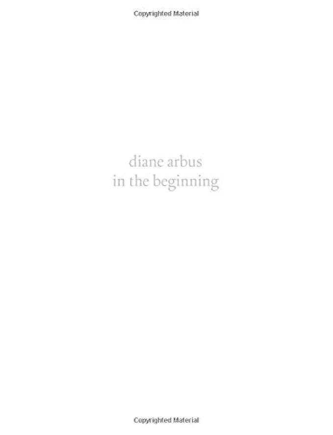 diane arbus: in the beginning | Amazon (US)