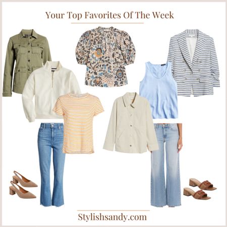 Your favorite items of the week.
Spring is right around the corner and you are loving new spring jeans, neutral color shoes, pretty tops, and lightweight jackets. 

#LTKunder50 #LTKFind #LTKunder100