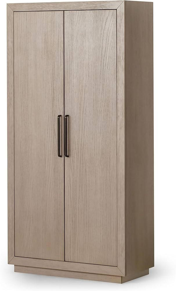 Maven Lane Uma Contemporary Wooden Cabinet in Refined White Finish | Amazon (US)