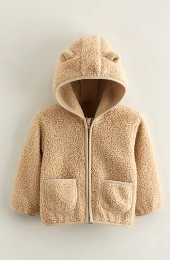 Tucker + Tate Cozy Hooded Faux Shearling Jacket | Nordstrom | Nordstrom