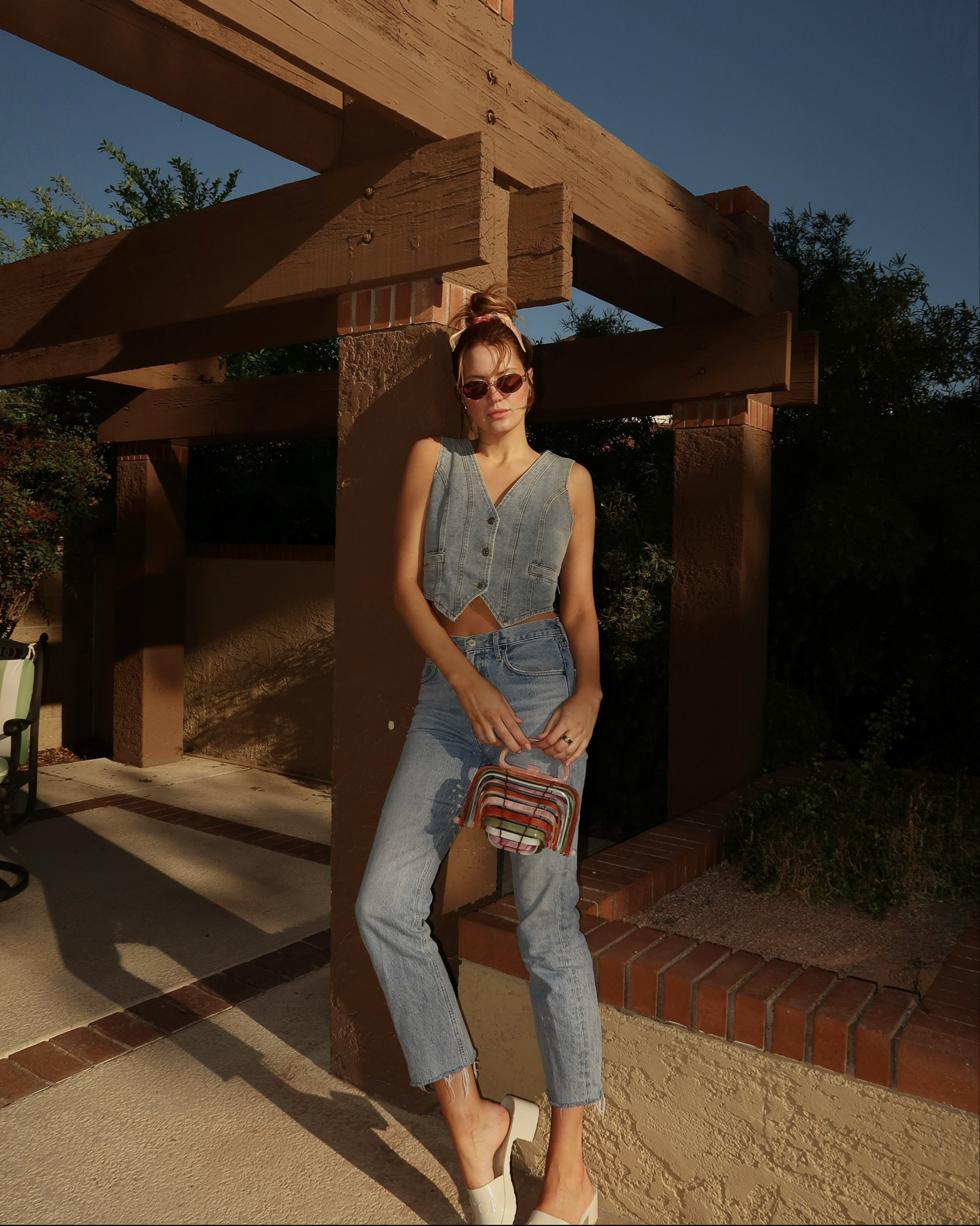 Canadian tuxedo summer style 

#LTKtravel #LTKFestival #LTKstyletip