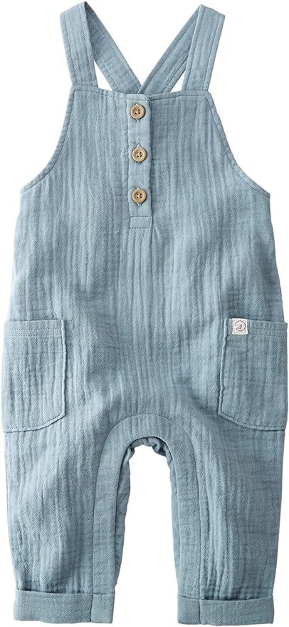 Little Planet by Carter's Baby Organic Cotton Gauze Overall Jumpsuit | Amazon (US)