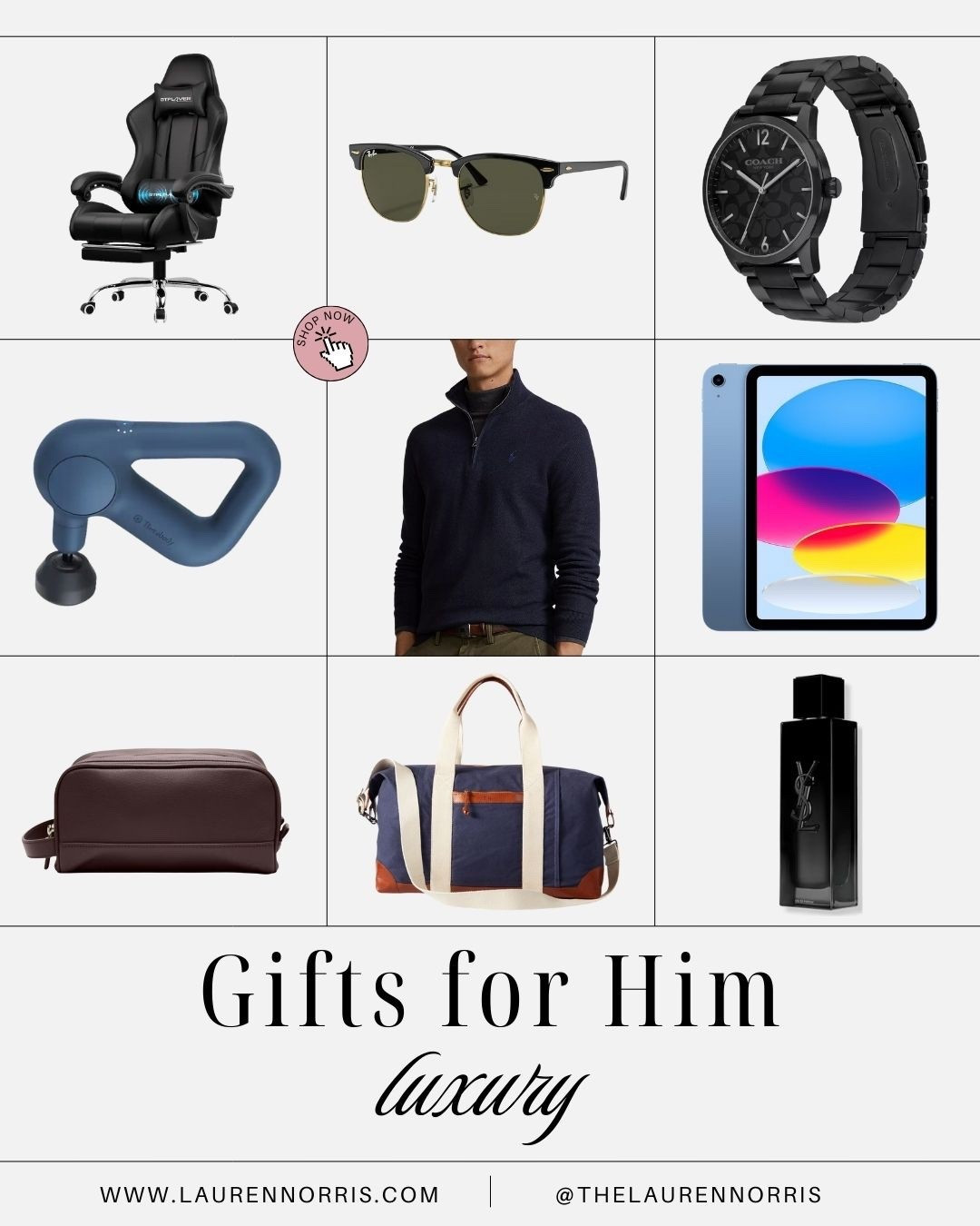 The holiday season is around the corner, so if you’re looking for the perfect Gifts for Him, check out this luxury gift guide! ✨🤩

#LTKGiftGuide #LTKHoliday #LTKSeasonal
