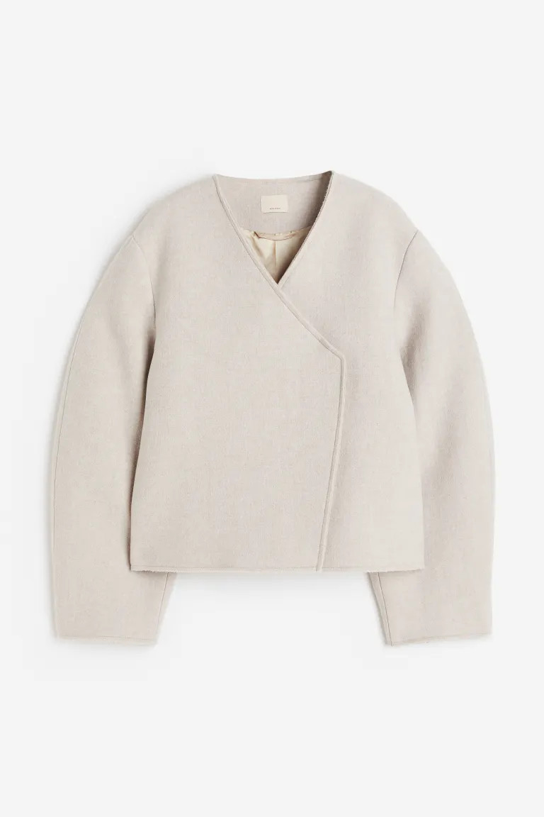 Veste en laine mélangée | H&M (FR, IT, ES, PT, BE)