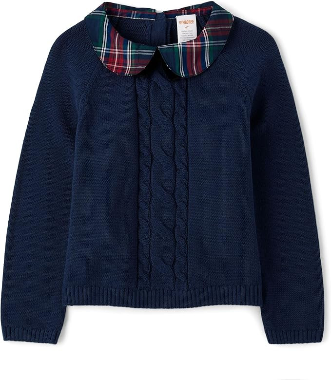 Gymboree Baby-Boys and Toddler Long Sleeve Crew Neck Pullover Sweater | Amazon (US)