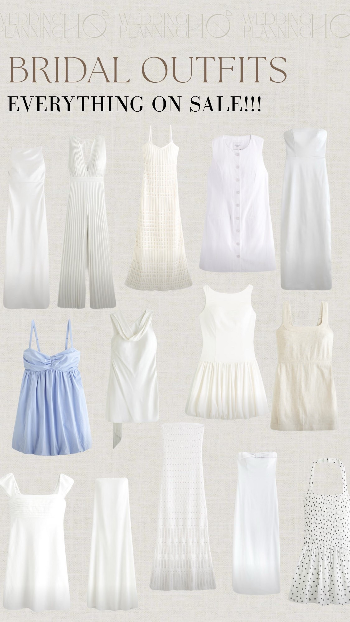 Brides, it’s ALL ON SALE! Perfect for rehearsal dinner, bridal shower, engagement party, bachelorette, second looks, and honeymoon!

#bridalfashion 

#LTKSaleAlert #LTKWedding