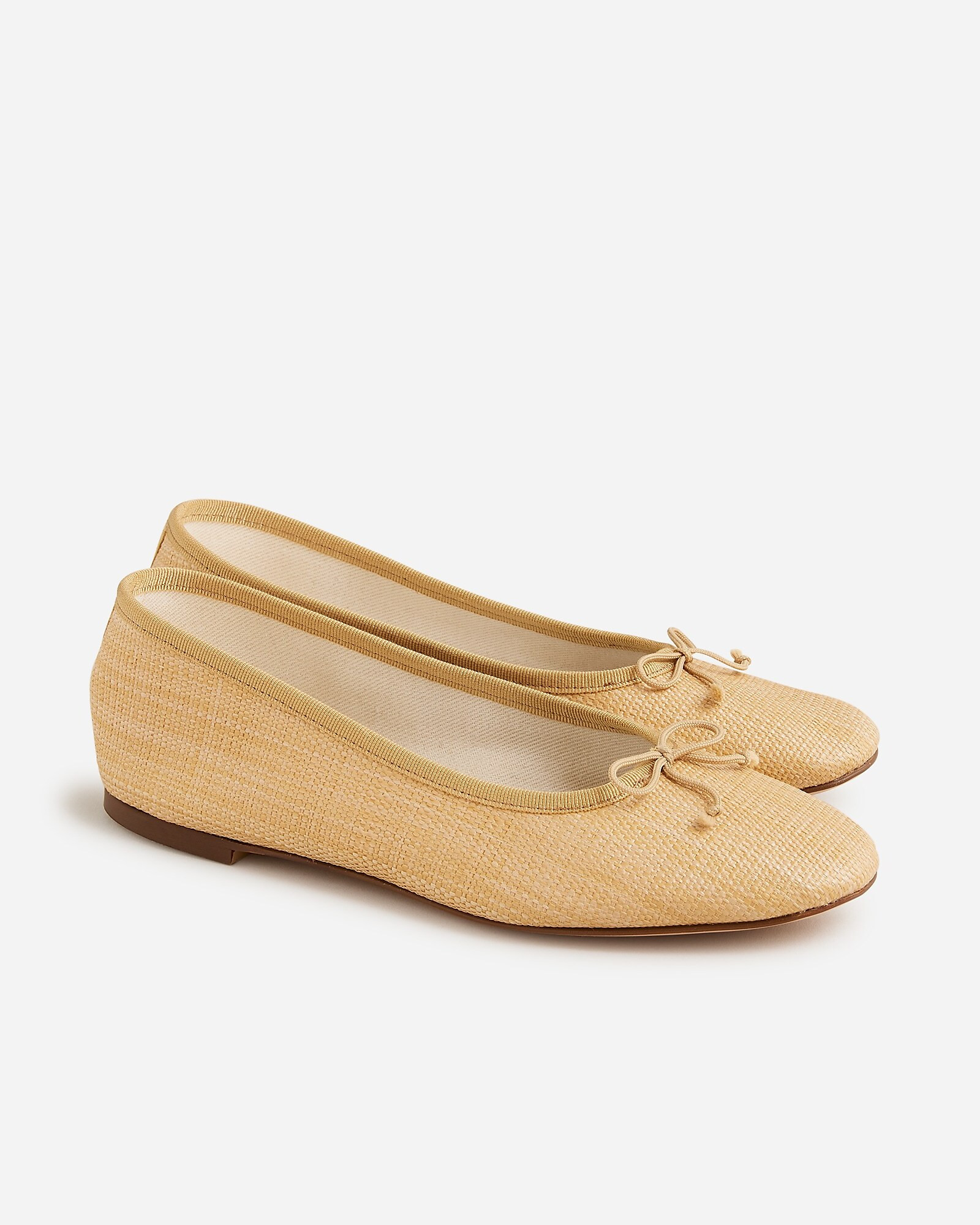 Zoe woven ballet flats | J. Crew US