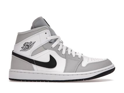 Jordan 1 Mid Light Smoke Grey (W) | StockX