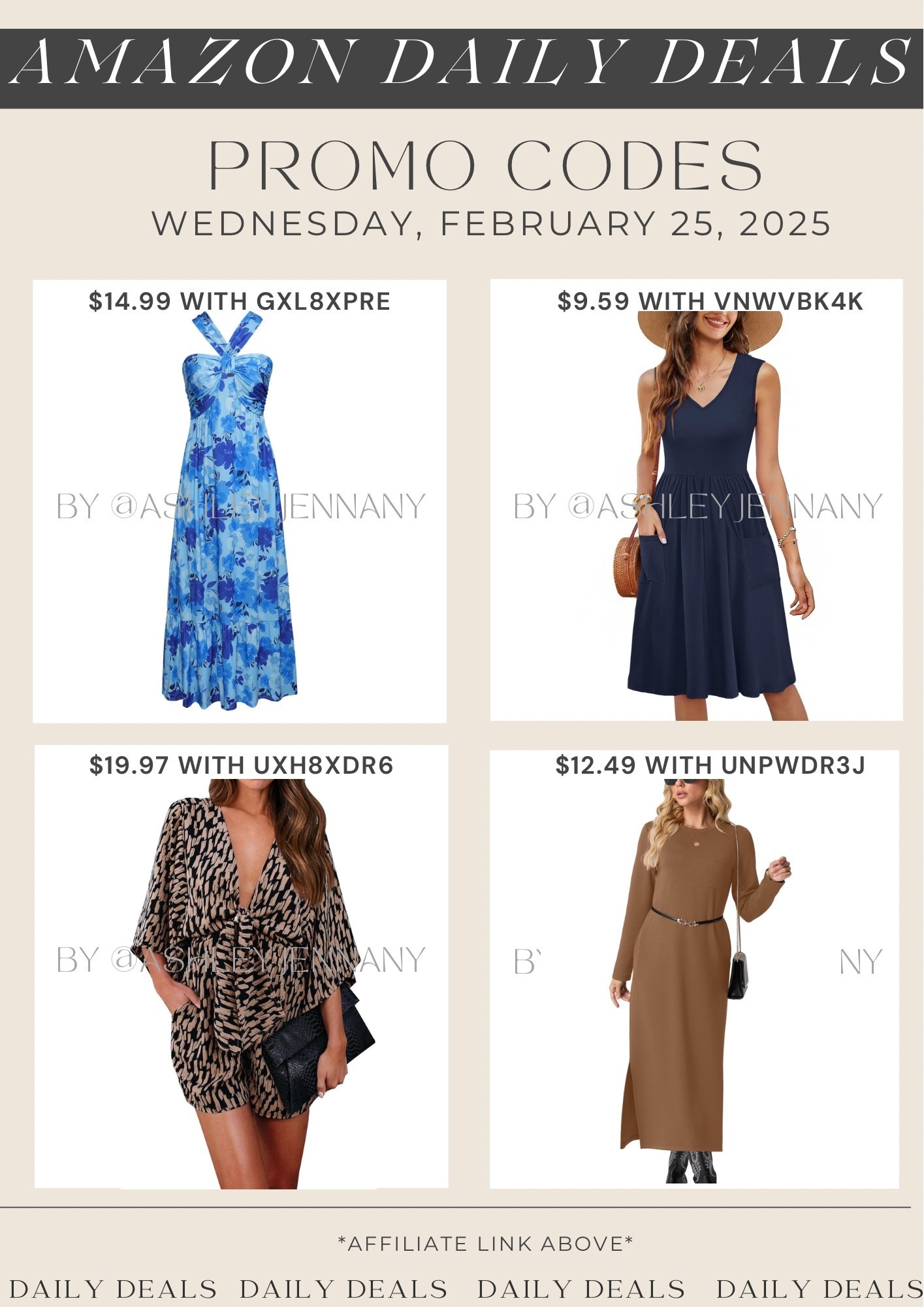 Amazon fashion deals 

#LTKMidsize #LTKSaleAlert