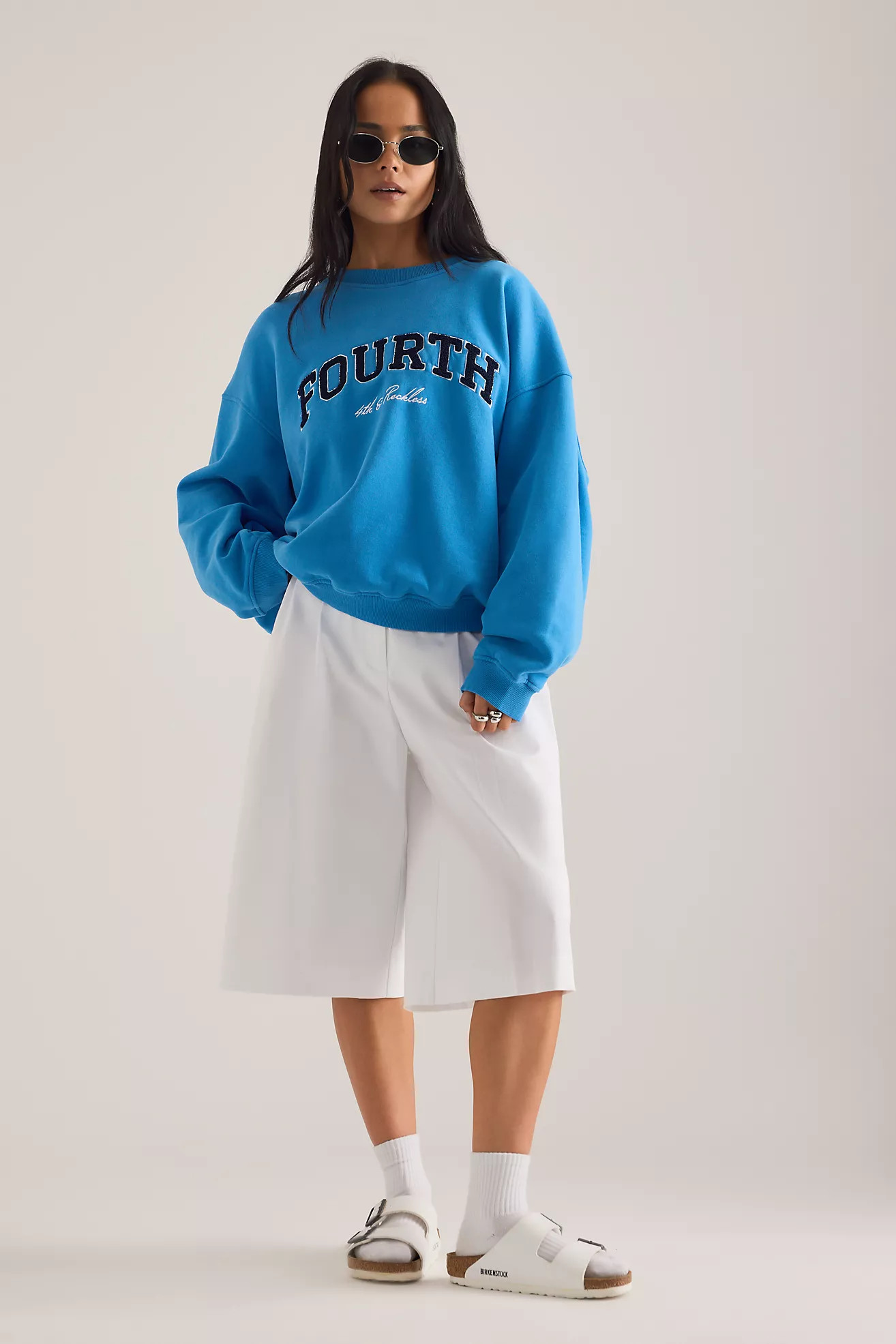 4th & Reckless Leon Oversized Sweatshirt | Anthropologie (UK)