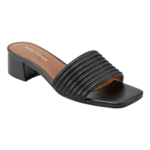 Marc Fisher Women's Casala Heeled Sandal, Black 001, 9.5 | Amazon (US)