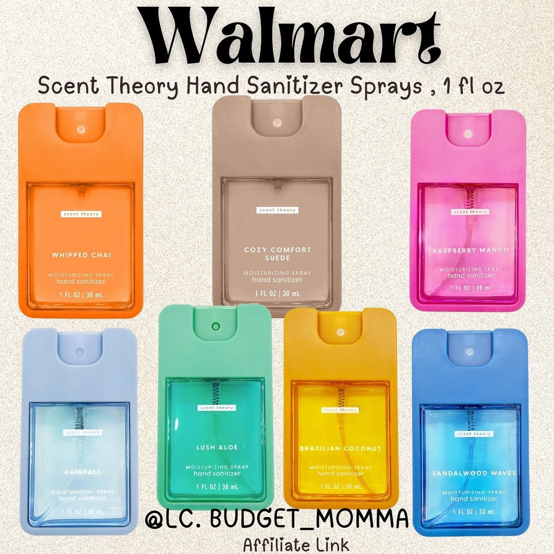 Under $3 each! 👏 I see some new fragrances! 

#walmart #handsanitizer 

#LTKSeasonal