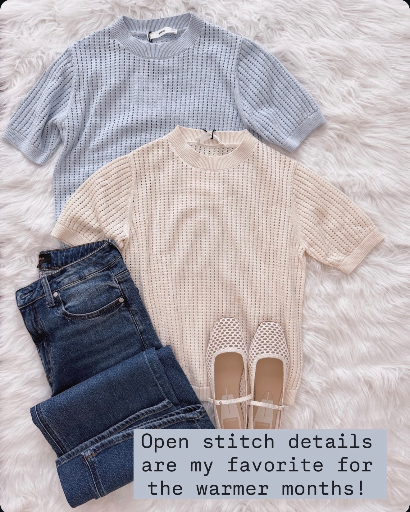 I'm obsessing over these open stitch sweaters because they're the perfect weight for those tricky in-between weather days.

open stitch sweater spring transition outfit casual chic knit top versatile layering piece comfortable stylish wardrobe essential

#LTKOver40 #LTKWorkwear #LTKSeasonal