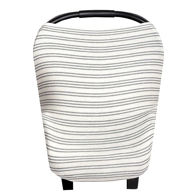 Baby Car Seat Cover Canopy and Nursing Cover Multi-Use Stretchy 5 in 1 Gift"Midtown" by Copper Pe... | Amazon (US)
