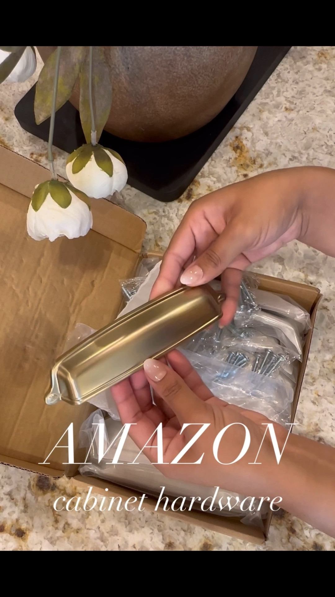 Brass cabinet hardware from Amazon! 

#amazon #brass #hardware #gold 

#LTKHome #LTKSaleAlert #LTKFindsUnder50
