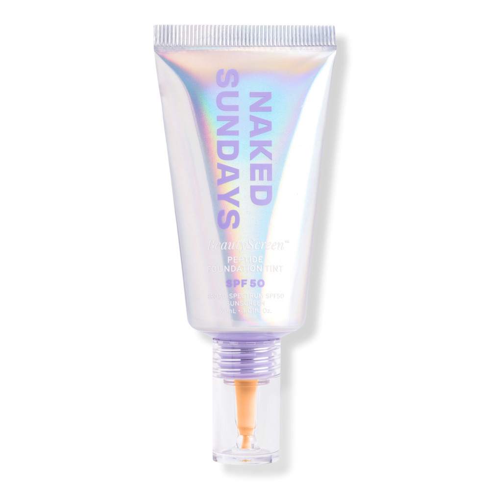 Naked Sundays BeautyScreen Peptide Foundation Tint SPF 50 - Shade 3.5 | Ulta