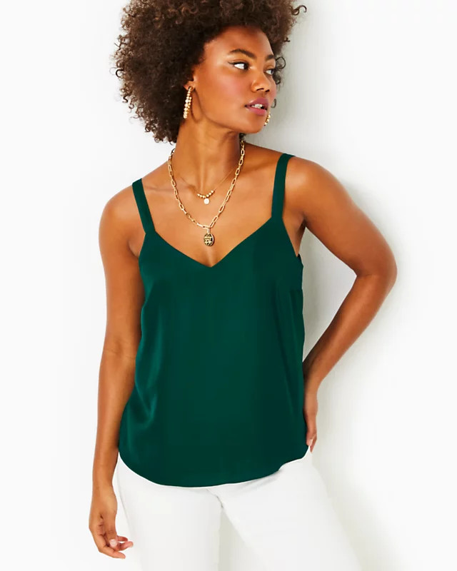 Nadia Satin Cami | Lilly Pulitzer