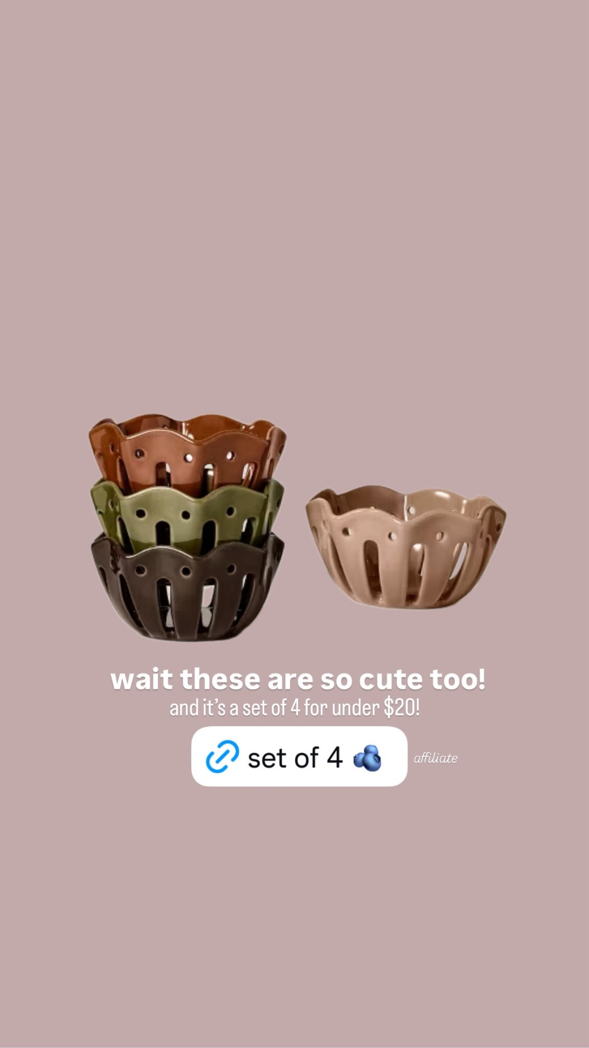 Hearth and Hand berry bowls