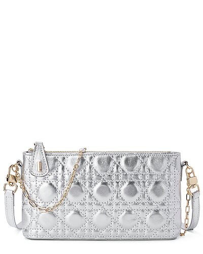 Quilted Leather Shoulder Bag | Gilt & Gilt City