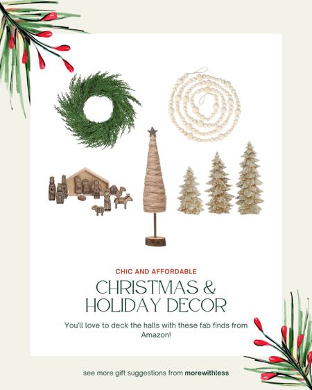Getting ready to decorate your home for the upcoming holiday season? Amazon is one of the best sites to get your festive holiday decorations. From artificial Christmas trees, snow globes, nativity scenes, Christmas stockings, tabletop décor, and more, Amazon has it all to get you into the holiday spirit 🧑🏻‍🎄

#LTKhome #LTKHoliday #LTKSeasonal