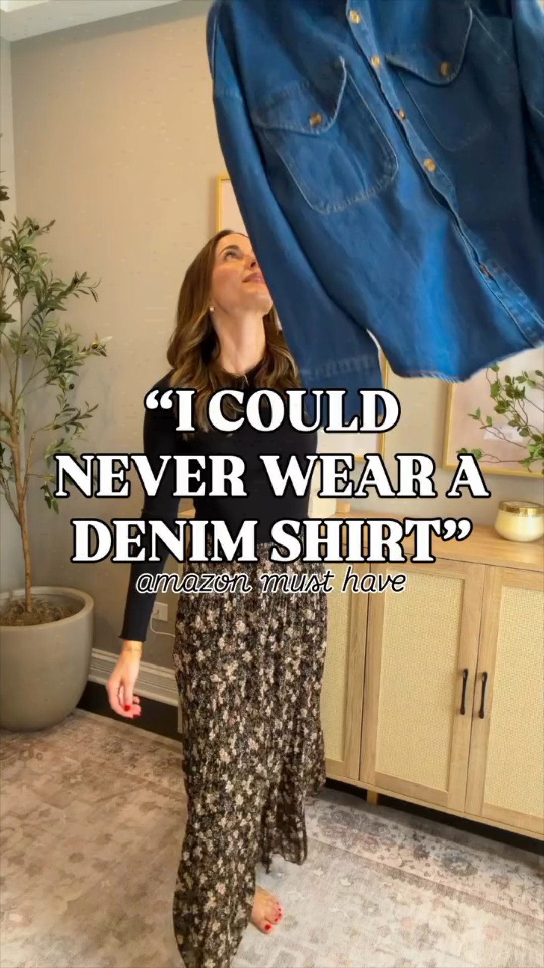 How to style my favorite denim shirt! Add this to your capsule wardrobe!

#LTKootd