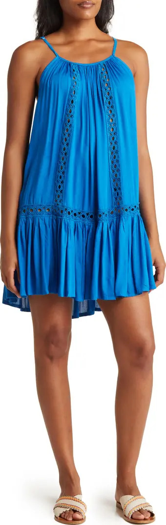 BOHO ME Tonal Lace Scoop Neck Dress | Nordstromrack | Nordstrom Rack