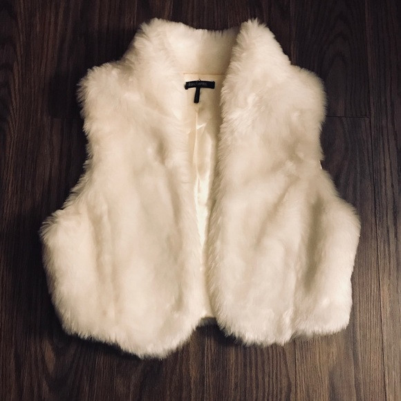 Winter White Fur Vest | Poshmark