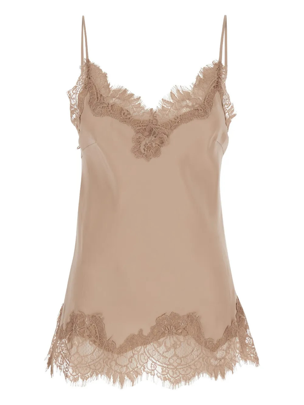 Gold Hawk lace top - Pink | Farfetch Global