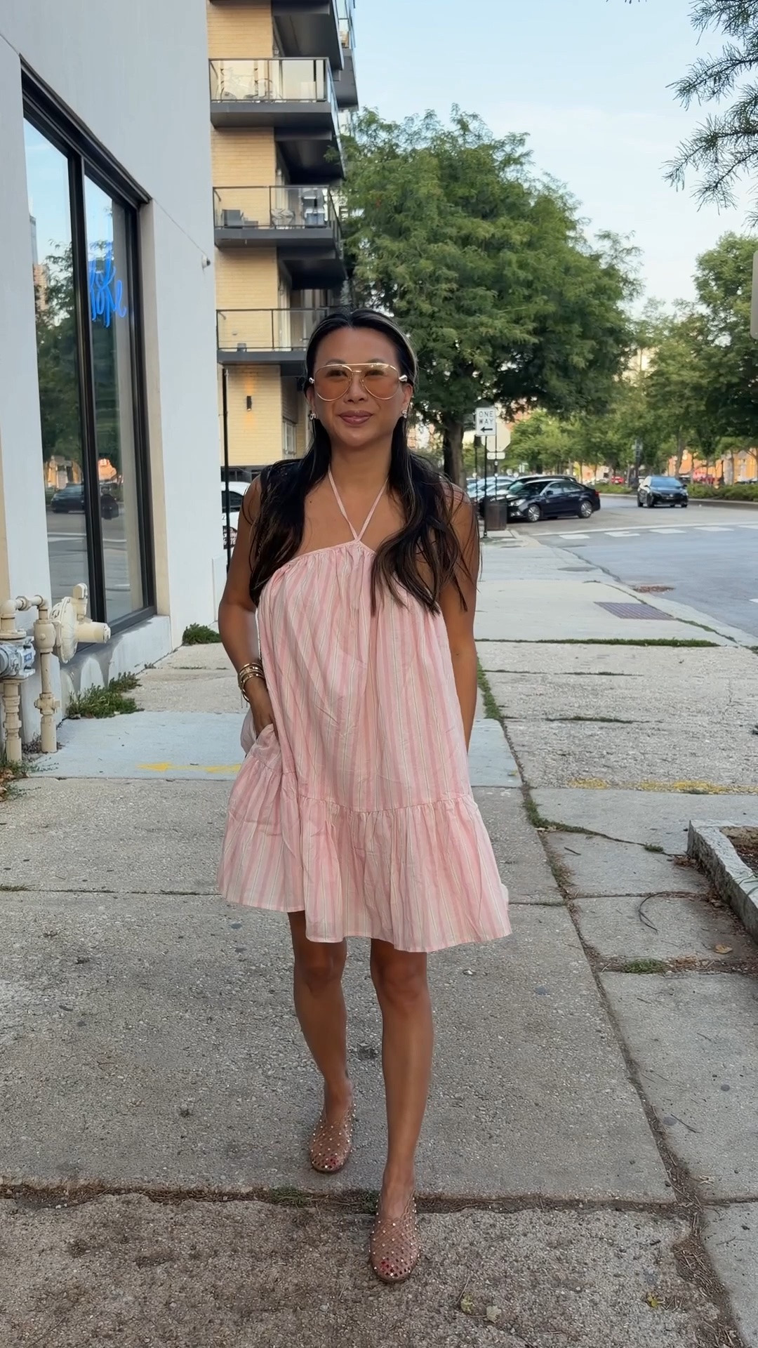 Summer dress revolve small. Jelly shoe sale.

#LTKootd #LTKgrwm