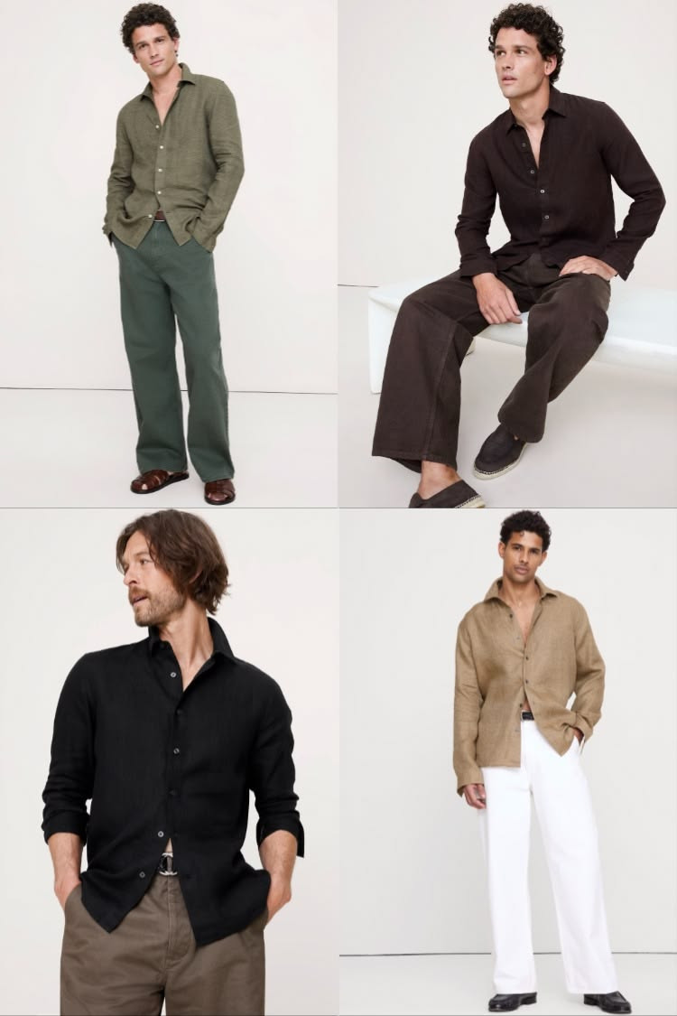 Banana Republic Standard-Fit Linen Shirt | Effortless Spring & Summer Style 

#BananaRepublic #MensLinenShirt #SpringSummerStyle #MensWardrobeEssentials #MensCasualStyle #EffortlessMenswear #MensStyleInspo #WarmWeatherStyle #MensOutfitIdeas #ClassicMenswear 

 #LTKMens