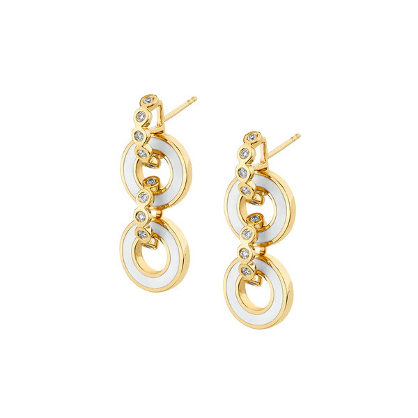 Chroma Arch Drop Earrings | Michael M. Collection