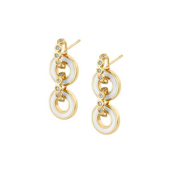 Chroma Arch Drop Earrings | Michael M. Collection