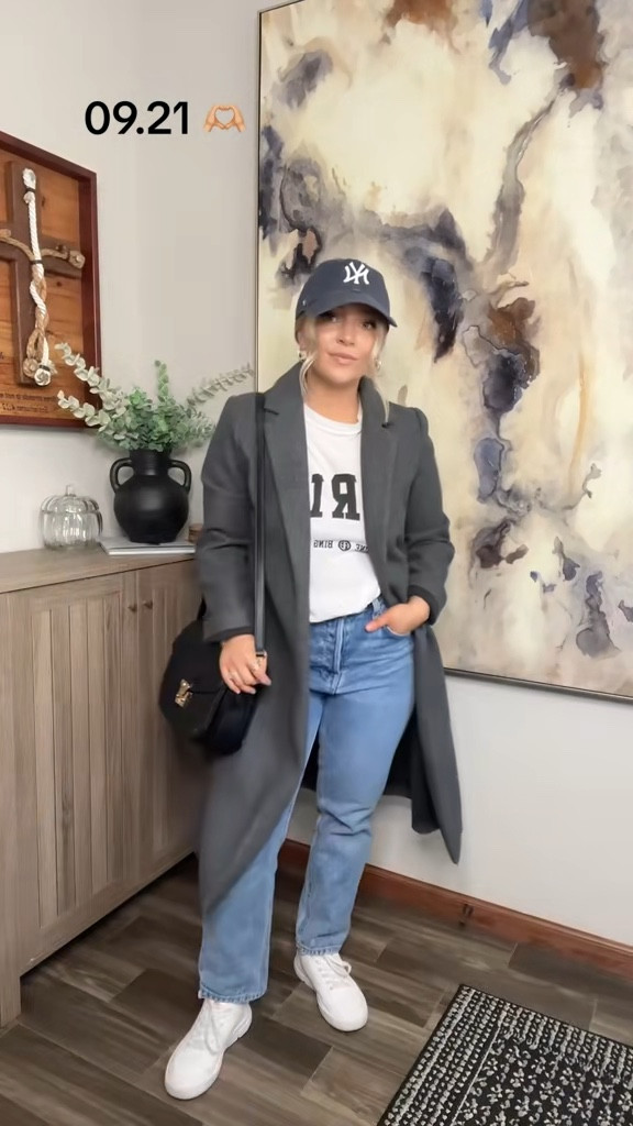 Day 32 of outfits! Everyday casual vibes with my Yankee hat, Zara jacket, Anine Bing tee, GRLFRND denim, & On Cloud sneaks!

#LTKbeauty #LTKitbag #LTKshoecrush #LTKstyletip #LTKfindsunder100 #LTKfindsunder50 #LTKsalealert #LTKworkwear #LTKmidsize #LTKVideo #LTKMostLoved #LTKSeasonal #LTKU #LTKfitness 

Valentine’s Day, Vacation Outfits, Work Outfit, Jeans, Winter Outfits, Wedding Guest
