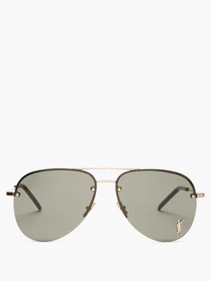 Aviator metal sunglasses | Matches (US)