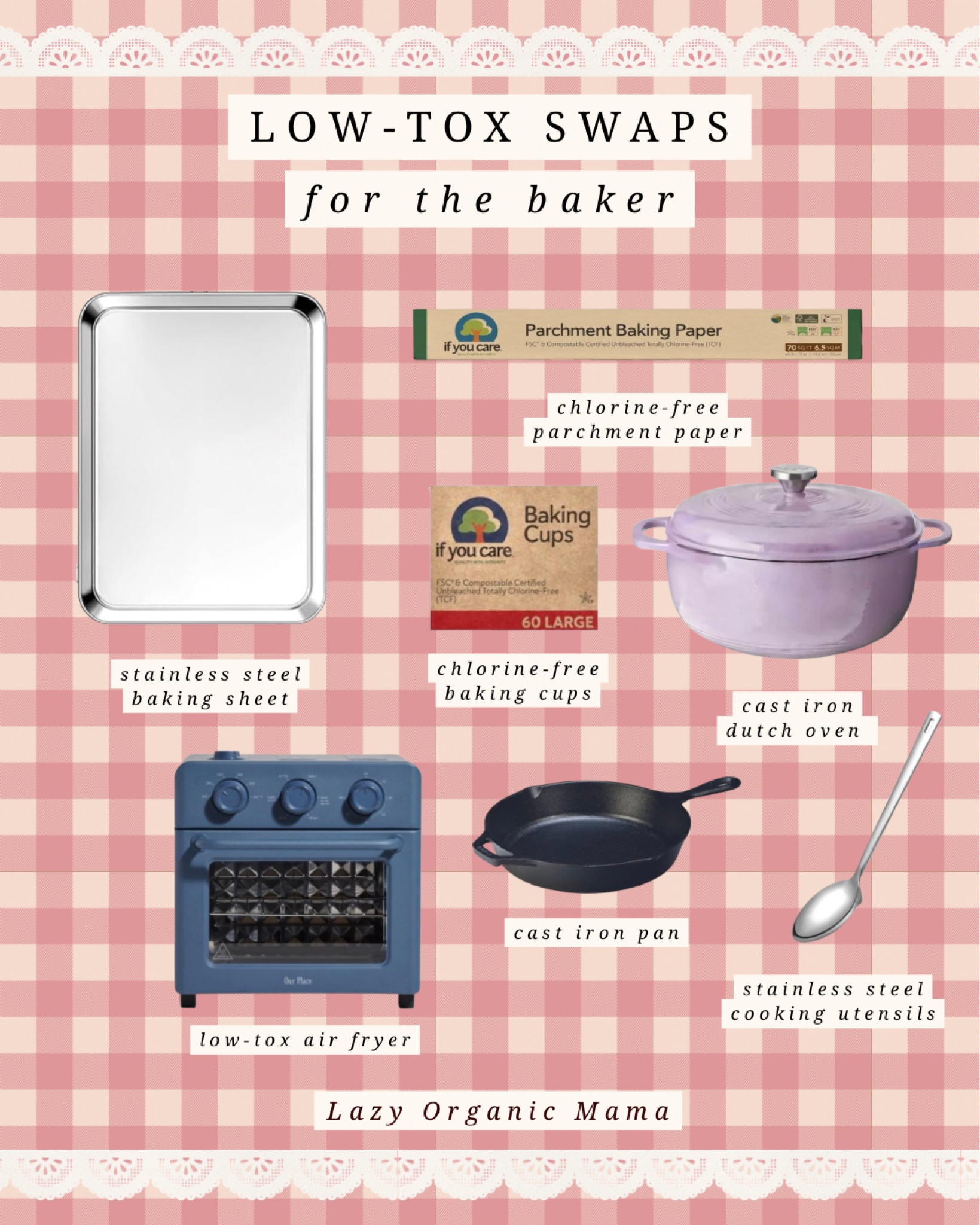low tox swaps for the kitchen ☕️ perfect for the coffee lover, the baker, the wellness girlie, the foodie, and *just* about anyone✨


#LTKHome #LTKfoodie #LTKmomlife
