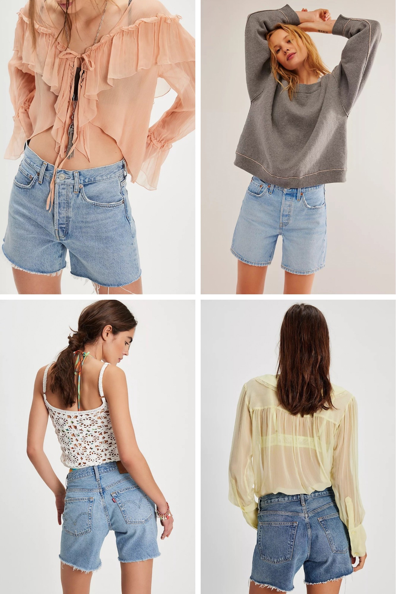 Denim shorts for active moms 

#LTKSummerEdit