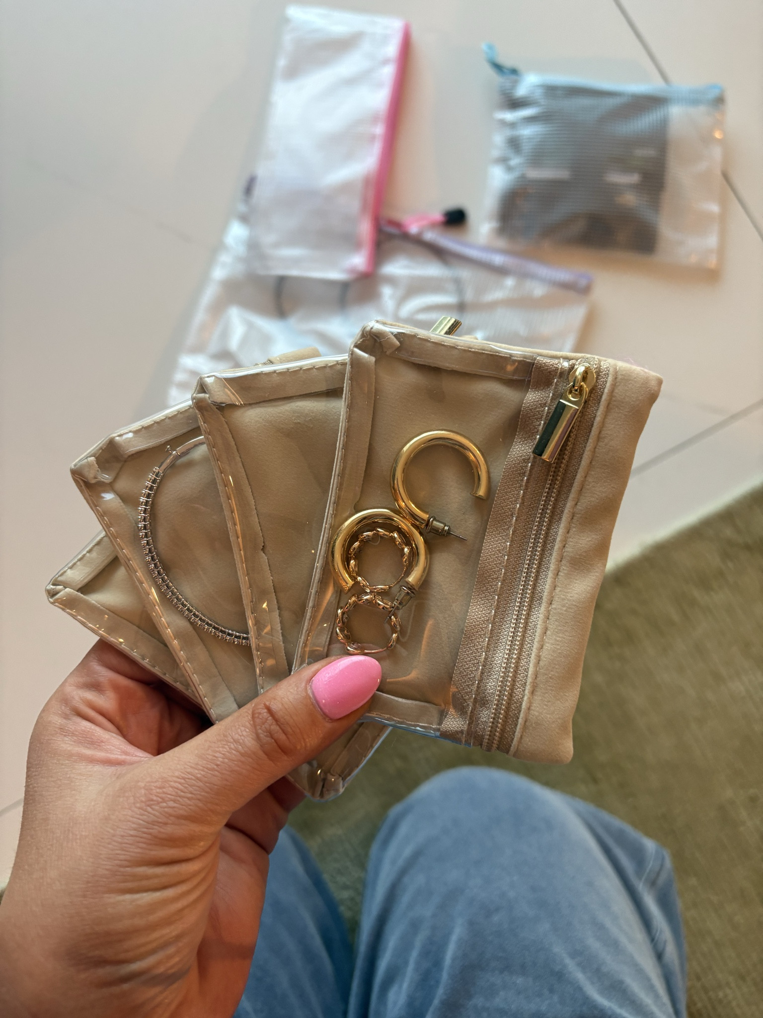 Great jewelry bags for travel or to stay organized. 

Organization / organize / Amazon find / travel / jewelry 

#LTKSaleAlert #LTKHome #LTKTravel