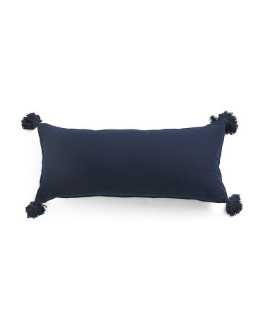 16x32 Lisbet Pillow With Tassels | Marshalls