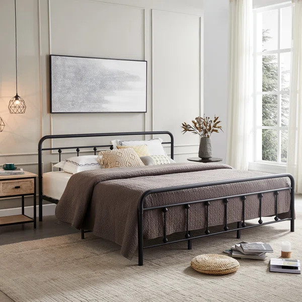Gauvin 39.37'' Steel Bed Frame | Wayfair North America