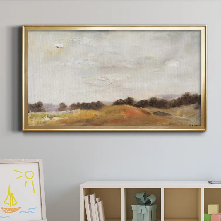 Fields Of Gold - Picture Frame Print on Canvas | Wayfair North America