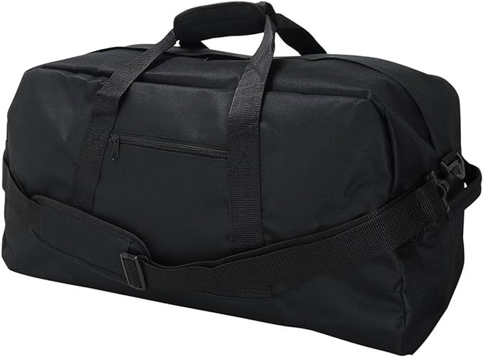 DALIX 18" Black Duffle Bag | Amazon (US)